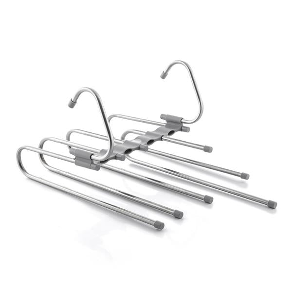 InnovaGoods 5-in-1 Folding Multiple Trouser Hanger